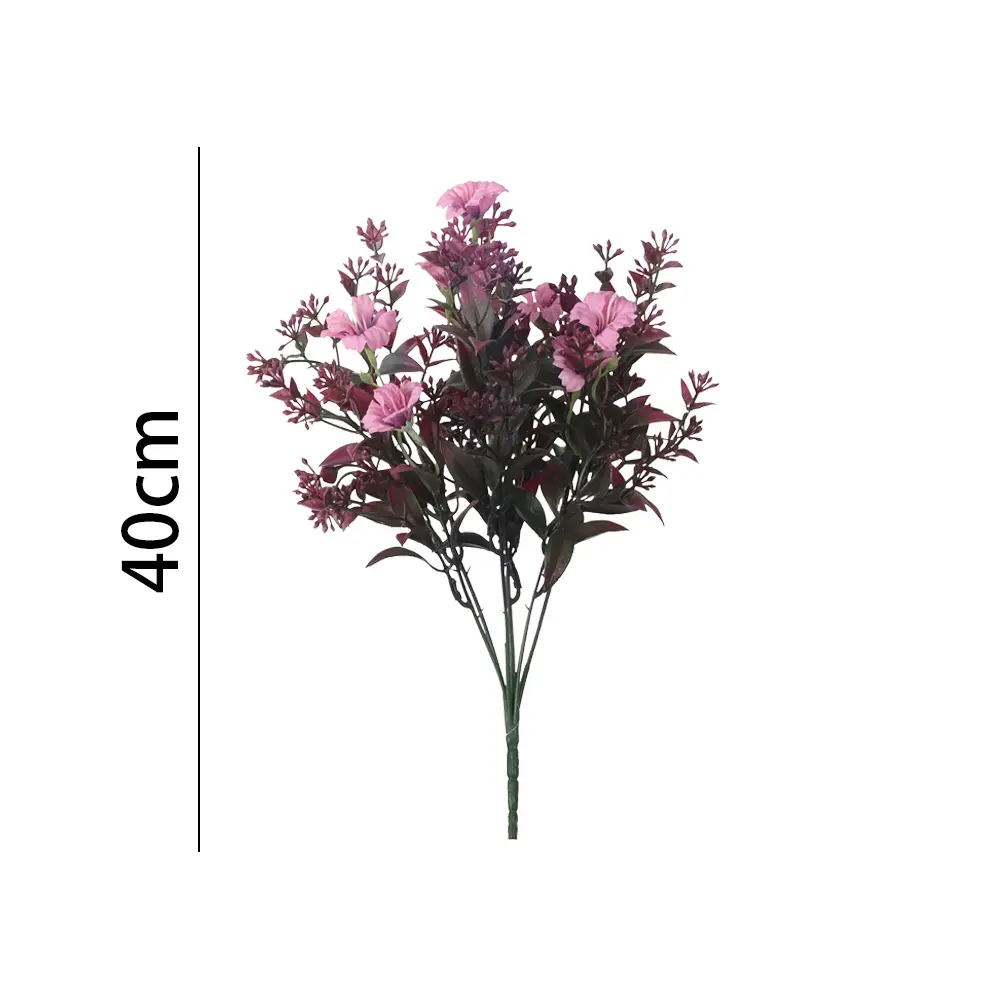 ramo flor artificial 把束复古牵牛花40cm
