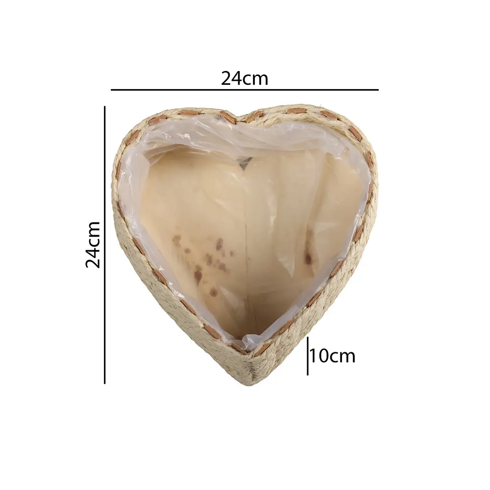 Cesta Borde forma corazon G