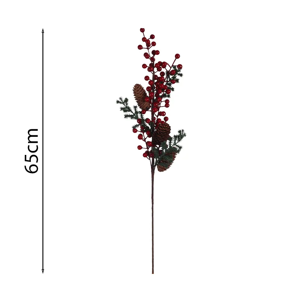 VARA DE BERRY ARTIFICIAL 65CM