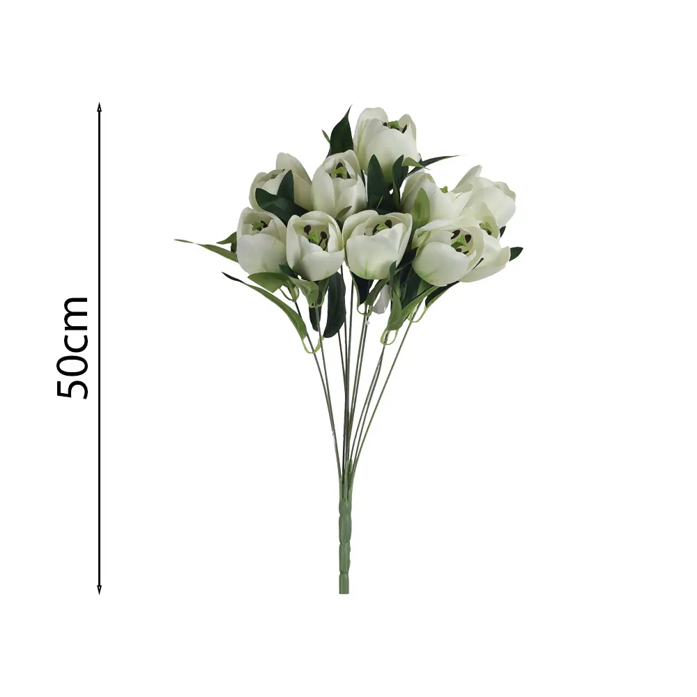 Ramo de 10 Mini Tulipanes (49cm)