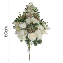 Ramo de Rosa Hortensia Combinadas 60cm