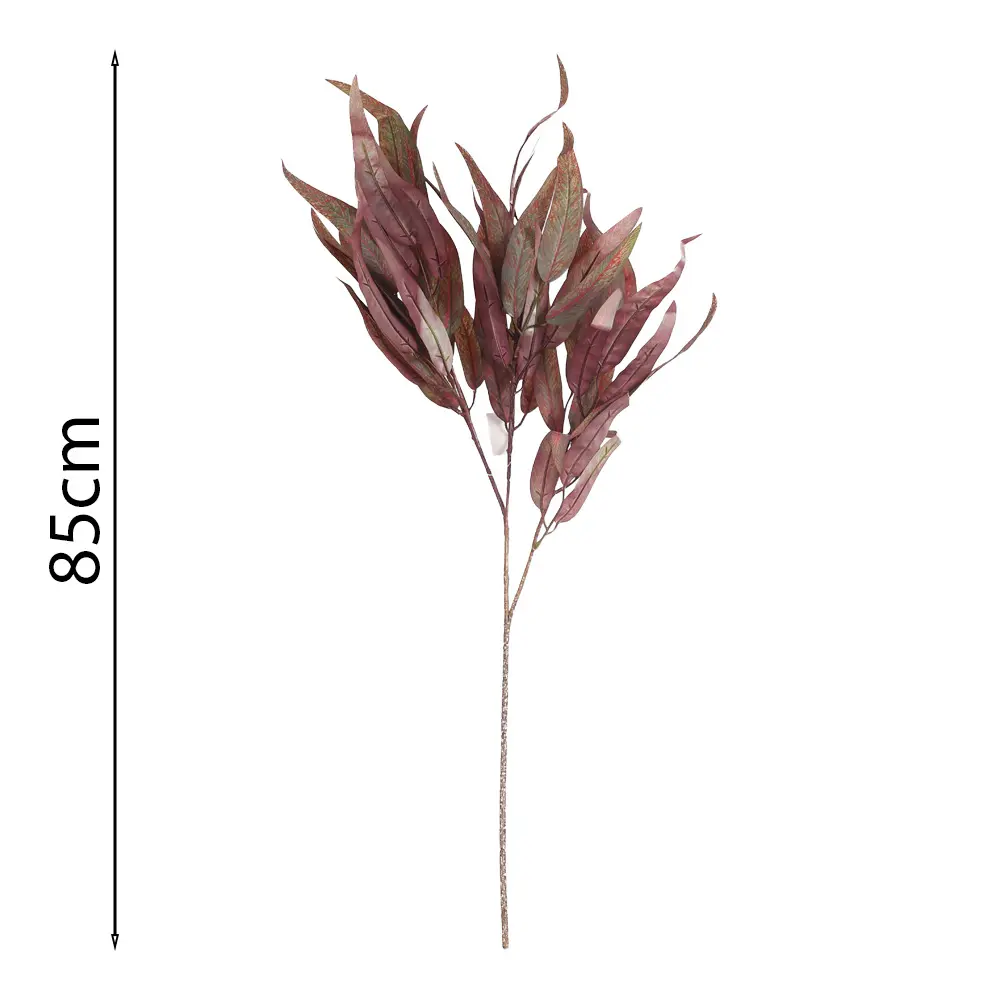 Vara de Eucalipto de Hoja Larga Artificial 85cm