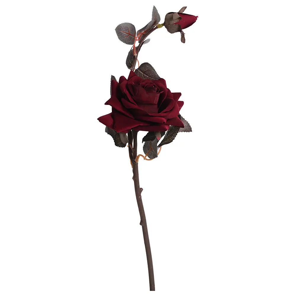 ROSA TALLO CORTO 43CM