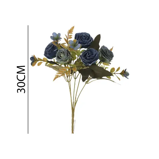 [631251] ramo flor artificial 焦边春香30CM