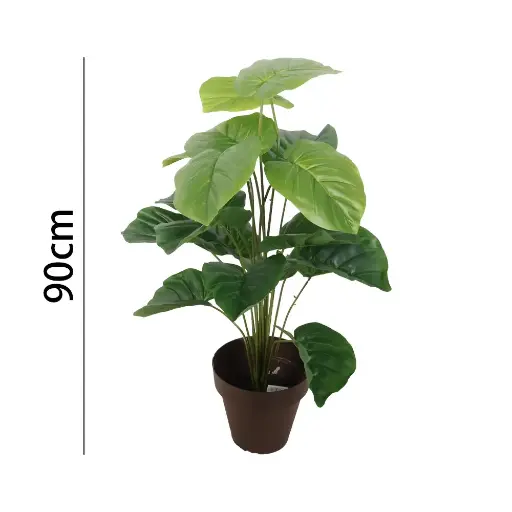 [631212] Planta con maceta 18叶LISO叶90CM