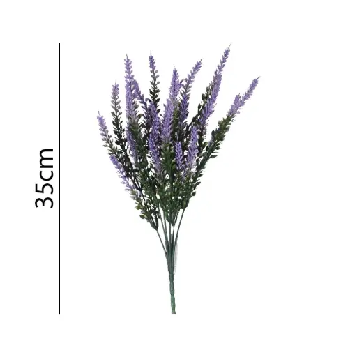 [630677] Ramo lavanda artificial 37cm