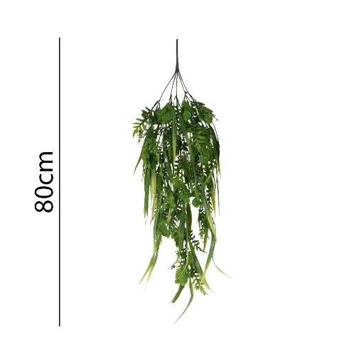 [630732] Planta colgante artificial 80cm