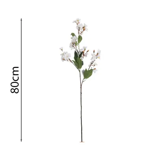 Vara flor cerezo artificial blanco 小枝樱花 .1
