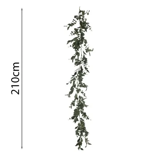 [631476] Guirnalda de Eucalipto y Populus (2m) 