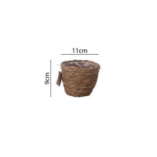[HC10P] Macetero de fibras naturales D11cm