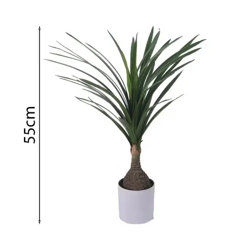 [631524] Planta de Pata Elefante Artificial 55cm (Tronco Tipo Piña)