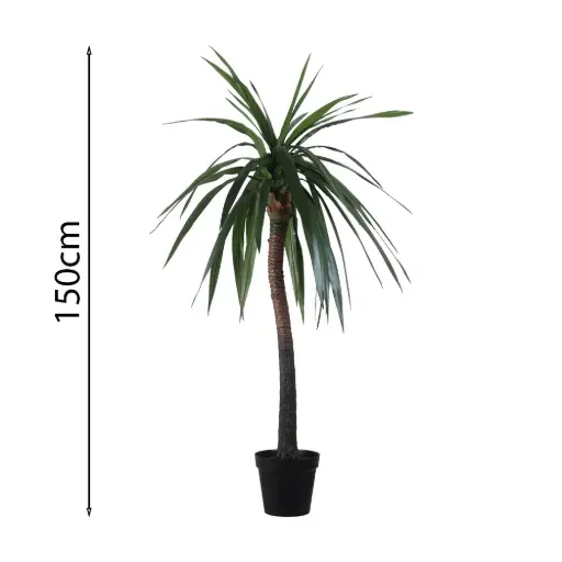 [631525] Árbol Drácena Artificial 150cm con 50 Hojas 