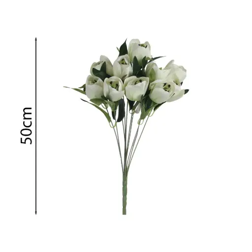 Ramo de 10 Mini Tulipanes (49cm)