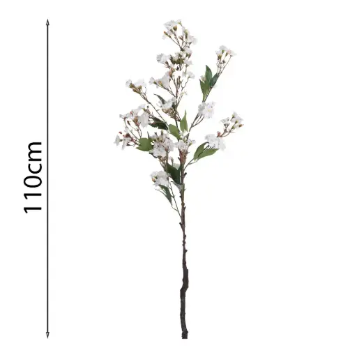 Vara Flor Cerezo Artificial 110cm