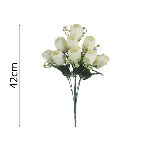 Ramo 9x Tulipan Artificial 42cm