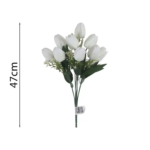 Ramo 9x Tulipan Artificial 47cm