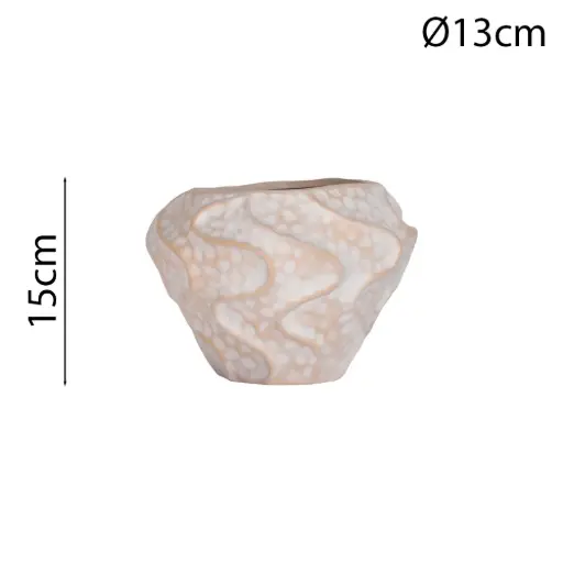 [PF29] Jarrón de Cerámica H15cm