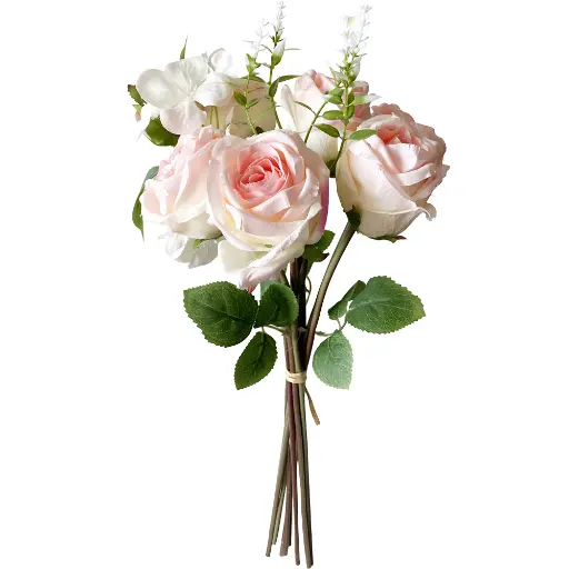 [630720] RAMO 9*ROSA 45CM