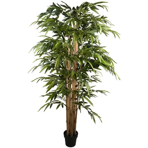 [630790] PLANTA BAMBU ARTIFICIAL CON MACETA UV