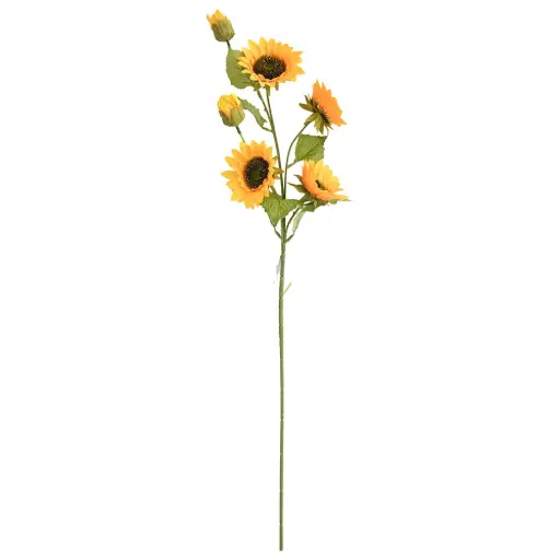 [630973] VARA FLOR GIRASOL*6 77CM