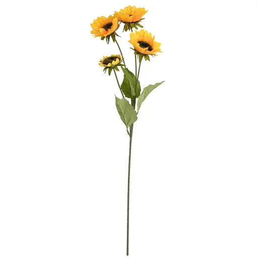 [630974] VARA FLOR GIRASOL*4 60CM