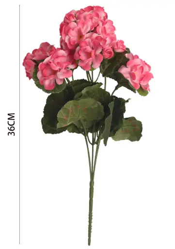 [630977] RAMO 5*GERANIO ARTIFICIAL